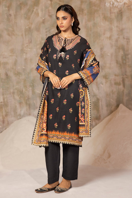 Embroidered Kurta Dupatta Trouser - 3118