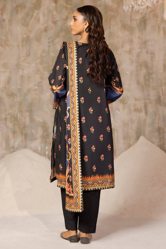 Embroidered Kurta Dupatta Trouser - 3118