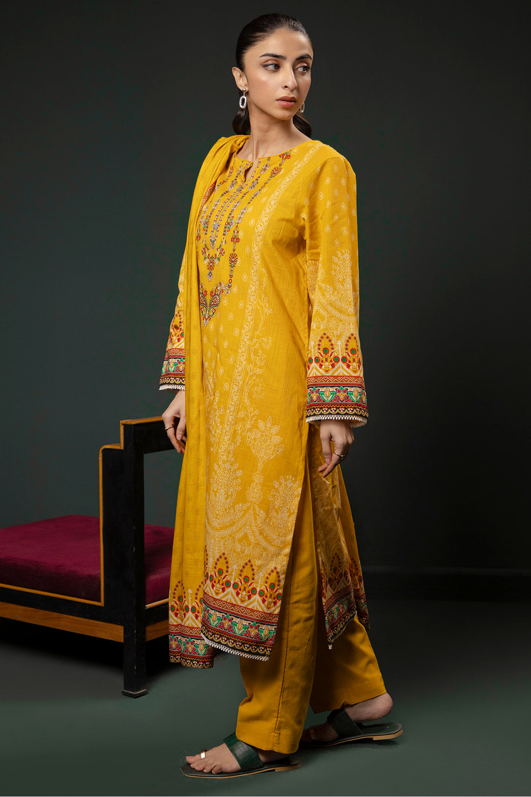 Kurta Dupatta Trouser - 3151
