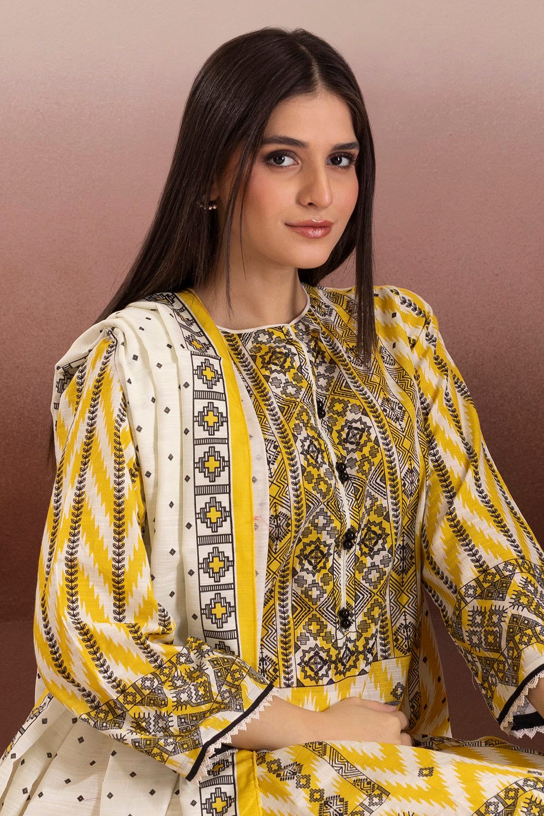 Kurta Dupatta Trouser - 3152