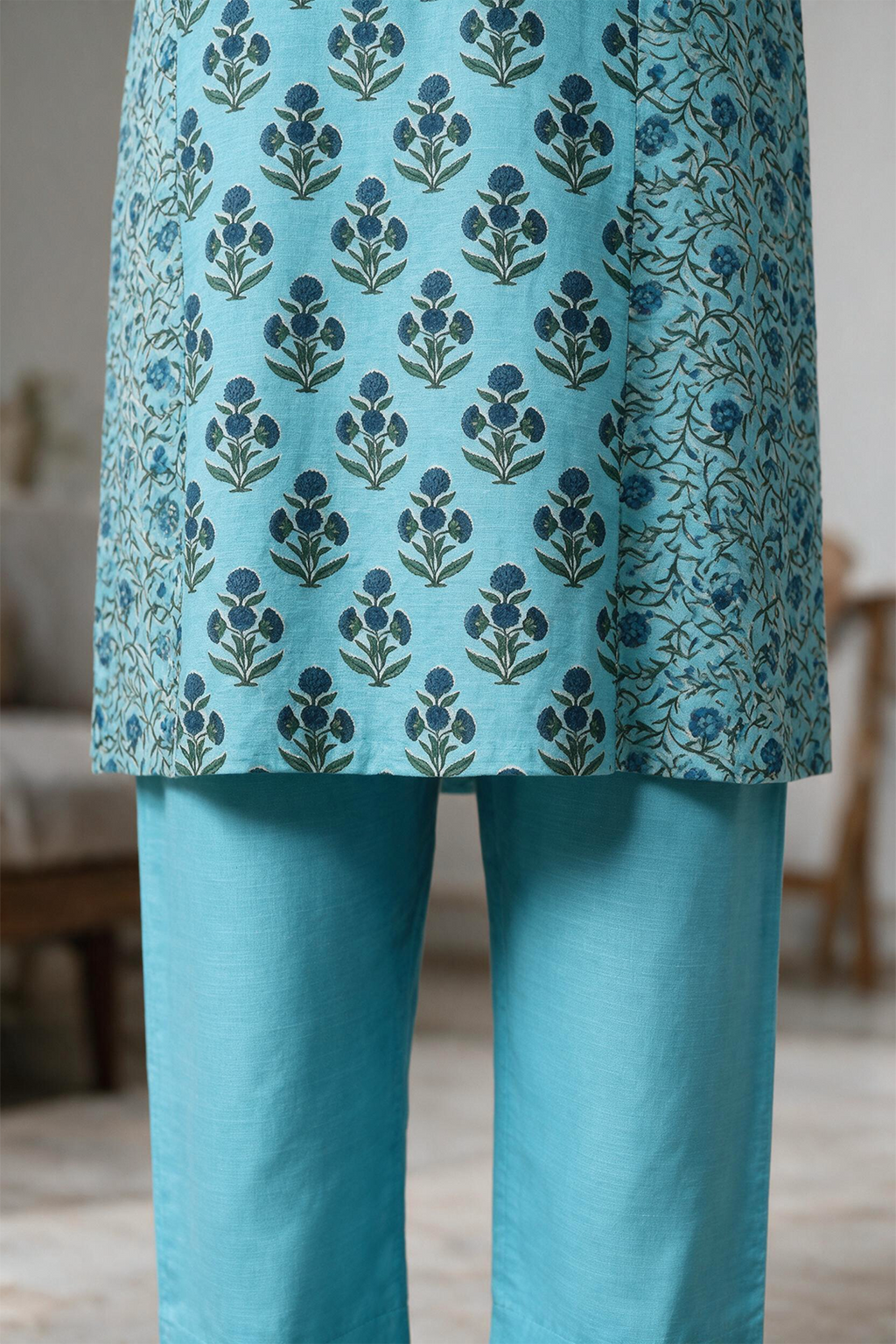 Embroidered Kurta Dupatta Trouser - 3156