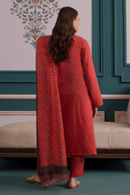 Embroidered Kurta Dupatta Trouser - 3157