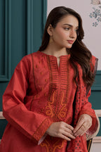 Embroidered Kurta Dupatta Trouser - 3157