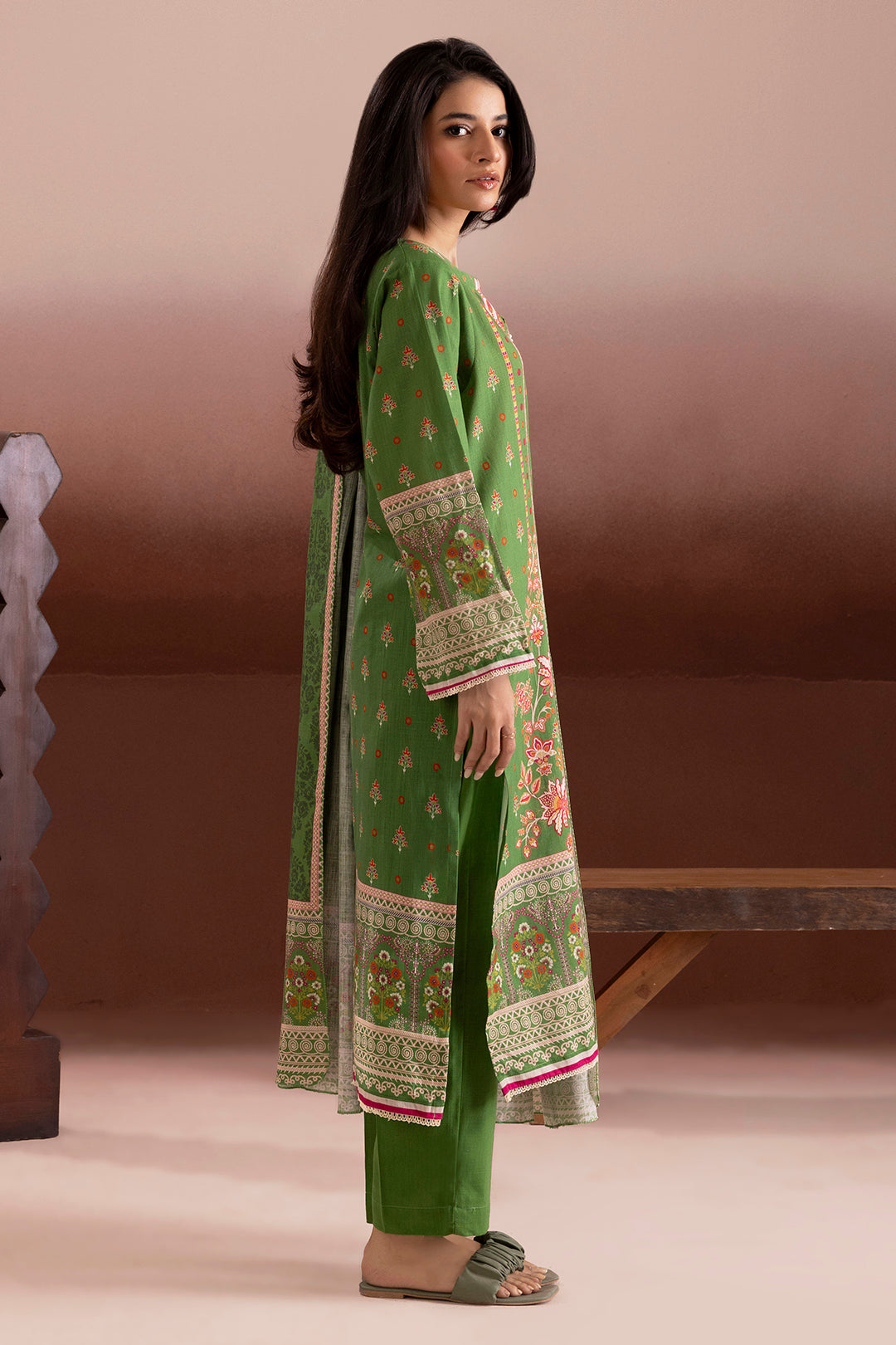 Kurta Dupatta Trouser - 3173