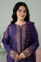 Embroidered Kurta Dupatta Trouser - 3352