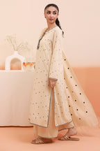 Embroidered Kurta Dupatta Trouser - 3353