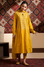 Embroidered Kurta Dupatta Trouser - 3354