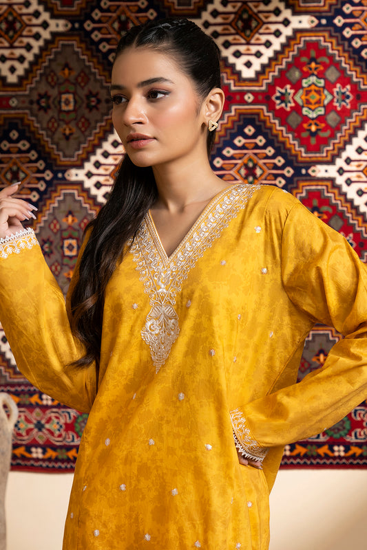 Embroidered Kurta Trouser - 1920