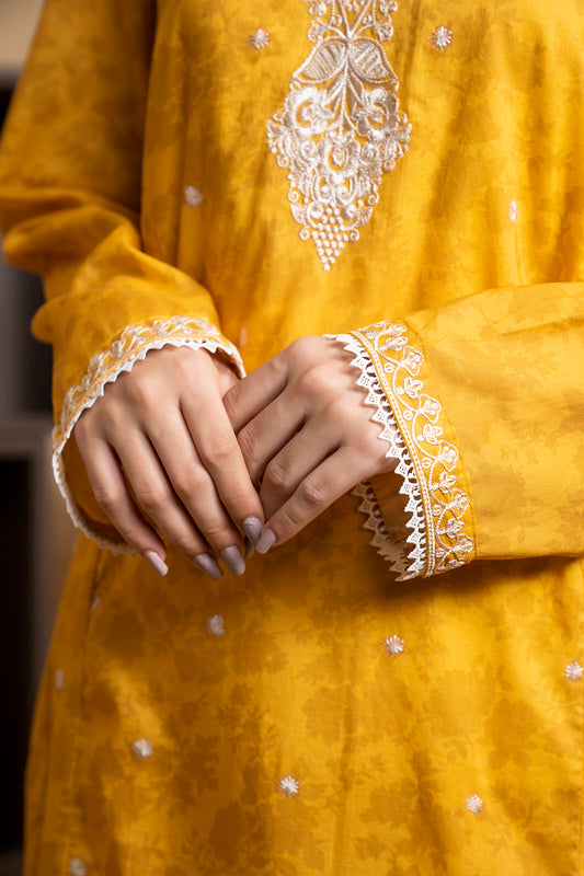 Embroidered Kurta Trouser - 1920