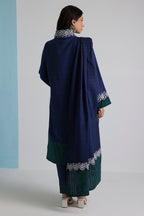 Embroidered Kurta Dupatta Trouser - 3355