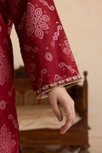 Embroidered Kurta Dupatta Trouser - 3357