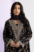 Embroidered Kurta Dupatta Trouser - 3358
