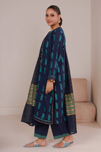 Embroidered Kurta Dupatta Trouser - 3359