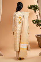 Embroidered Kurta Dupatta Trouser - 3360