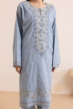 Embroidered Kurta Dupatta Trouser - 3370