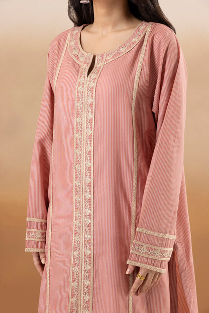 Embroidered Kurta Dupatta Trouser - 3371