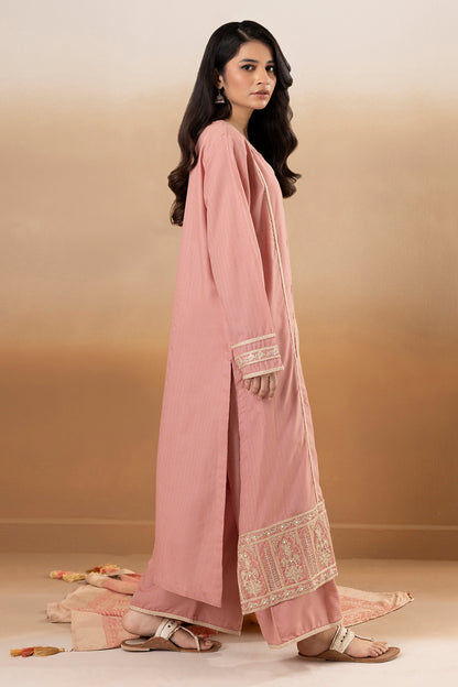 Embroidered Kurta Dupatta Trouser - 3371