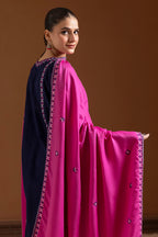 Embroidered Kurta Dupatta Trouser - 3373