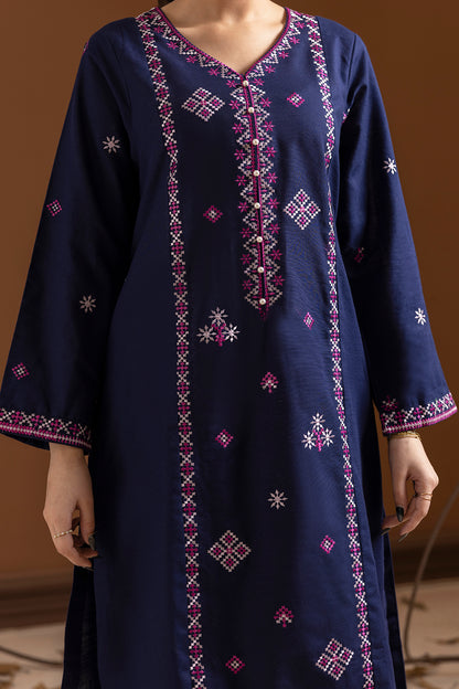 Embroidered Kurta Dupatta Trouser - 3373