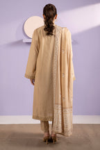 Embroidered Kurta Dupatta Trouser - 3392