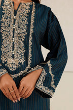 Embroidered Kurta Dupatta Trouser - 3394