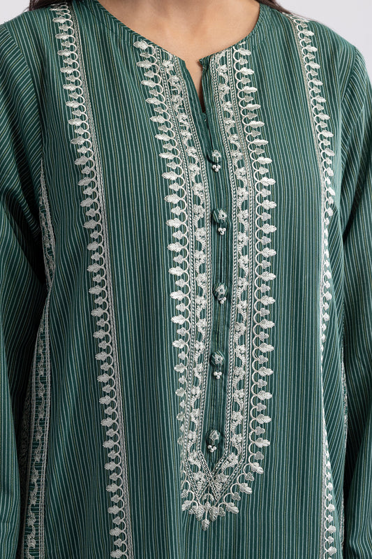 Embroidered Kurta Dupatta Trouser - 3372