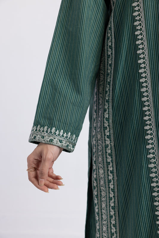 Embroidered Kurta Dupatta Trouser - 3372