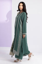 Embroidered Kurta Dupatta Trouser - 3372