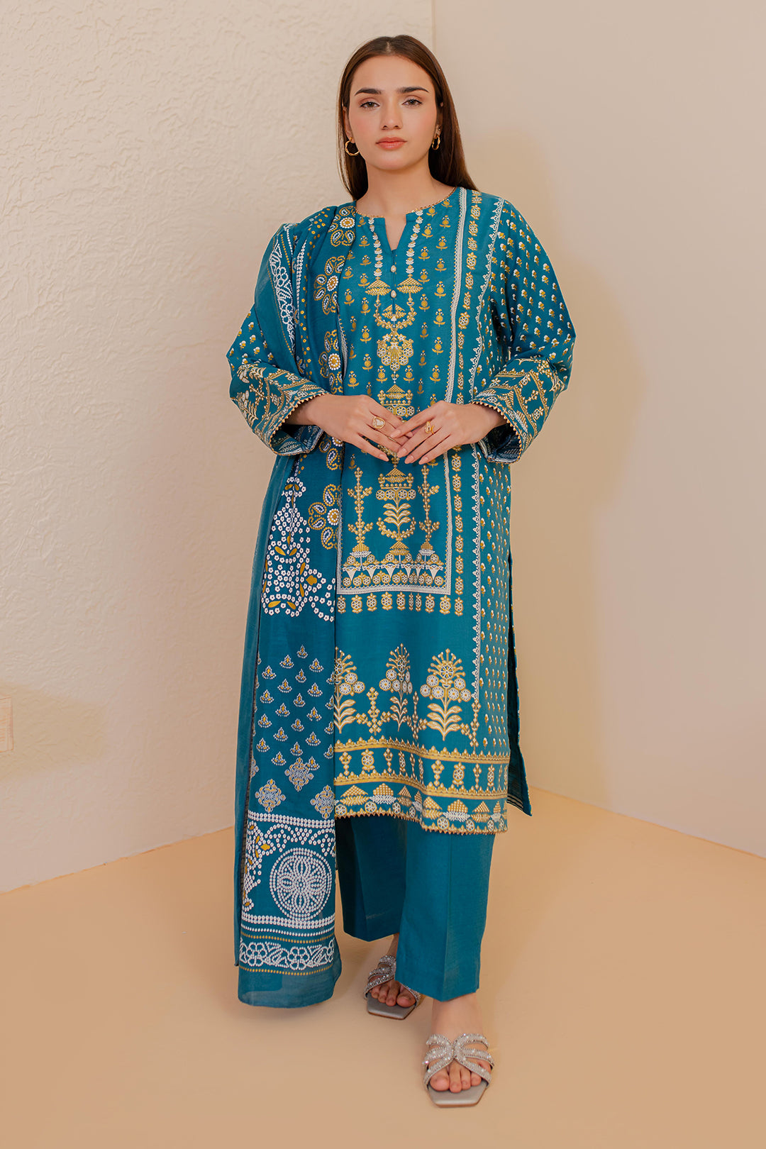 Kurta Dupatta Trouser - 3019