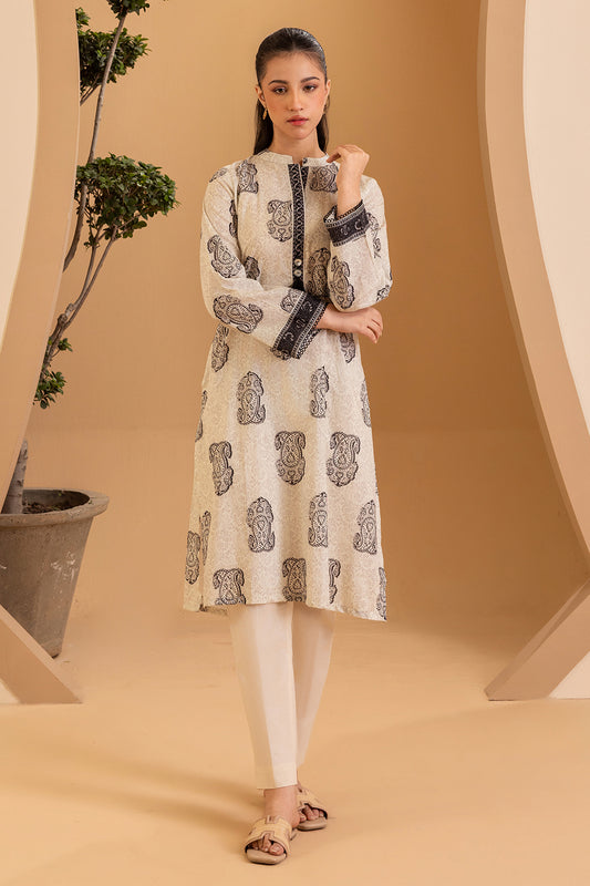 Embroidered Kurta - 2666