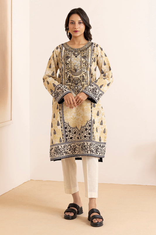 Embroidered Kurta - 2733