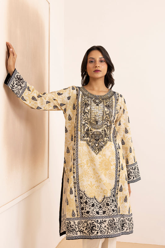 Embroidered Kurta - 2733
