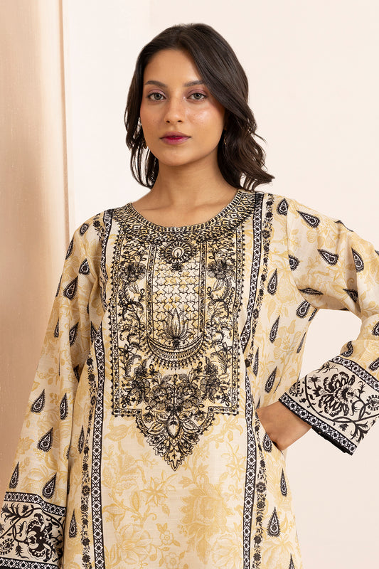 Embroidered Kurta - 2733