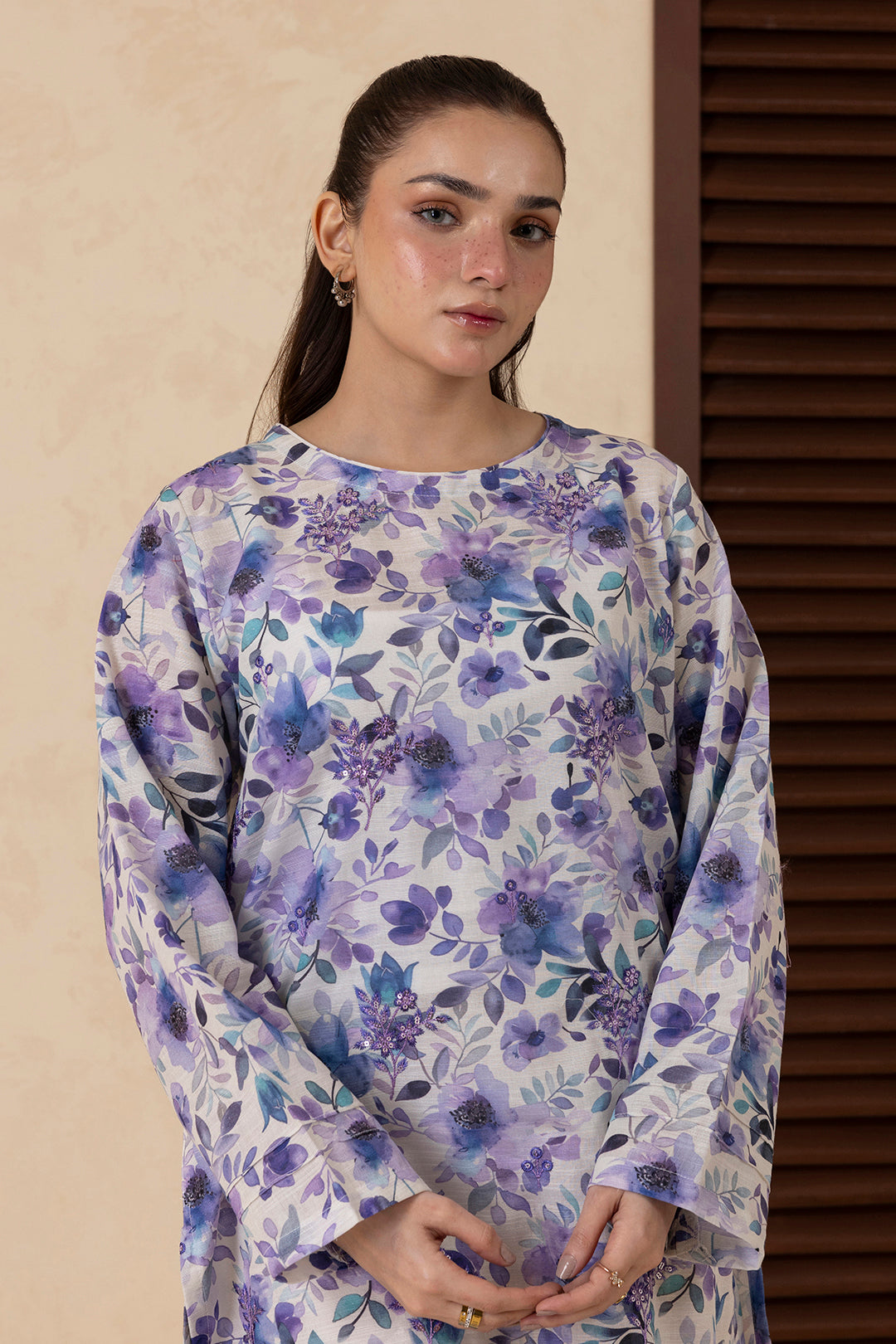 Embroidered Kurta - 2815