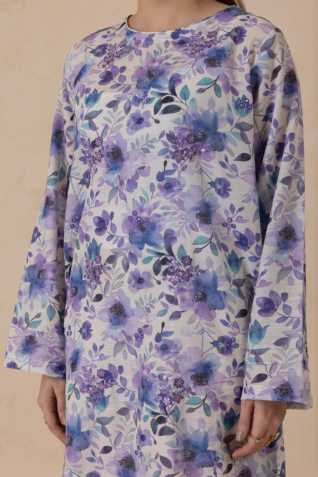 Embroidered Kurta - 2815