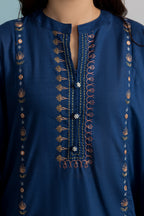 Embroidered Kurta Trouser - 2538
