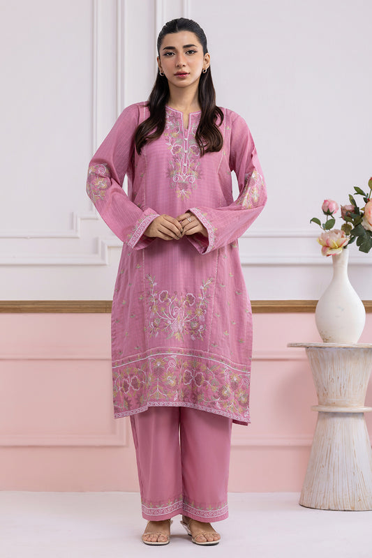 Embroidered Kurta Trouser - 2539