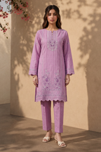 Embroidered Kurta Trouser - 2545
