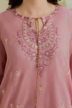 Embroidered Kurta Trouser - 2552