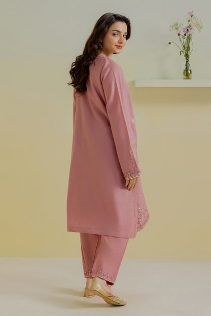 Embroidered Kurta Trouser - 2552
