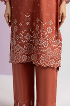 Embroidered Kurta Trouser - 2569