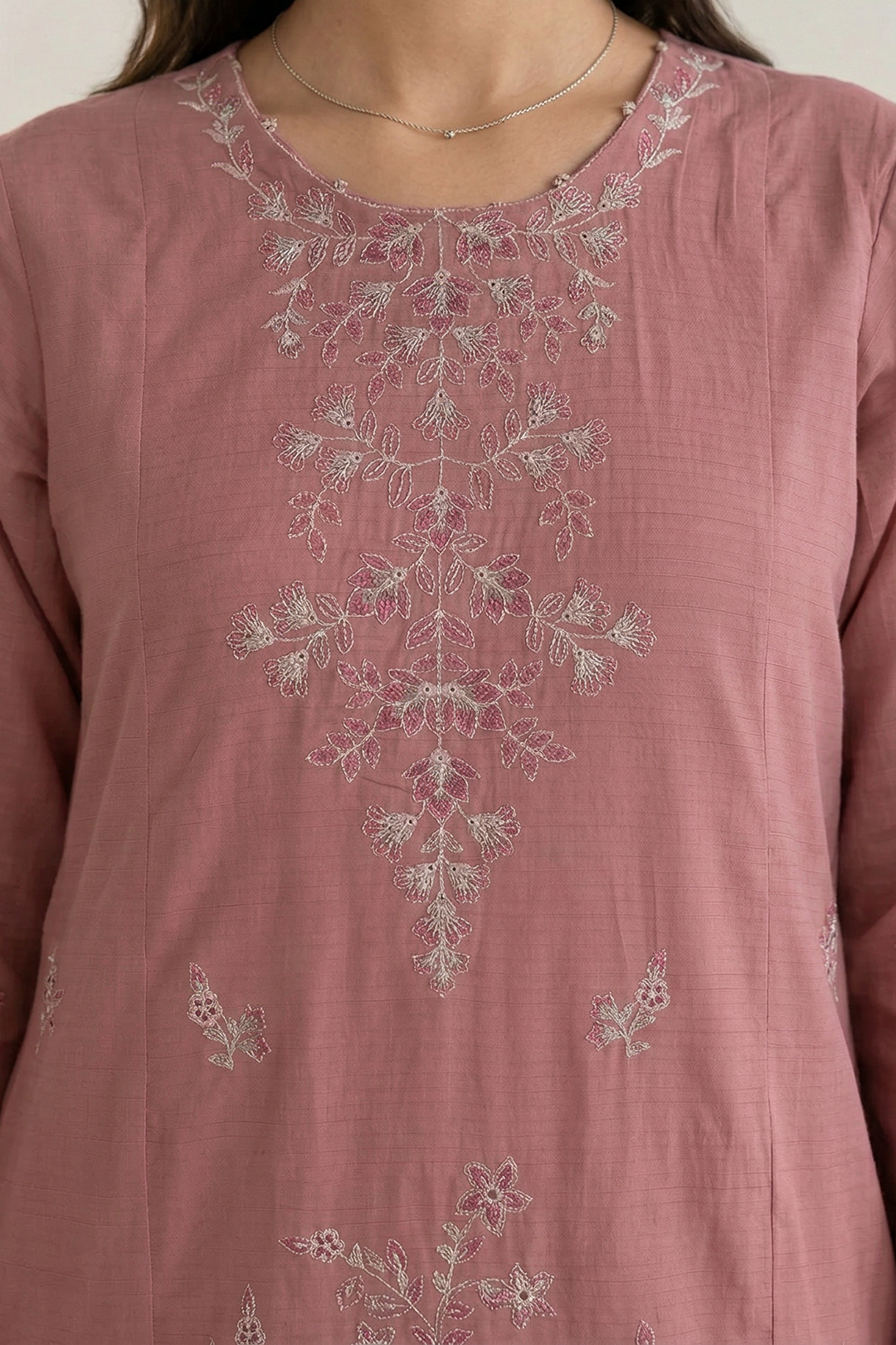 Embroidered Kurta Trouser - 2573