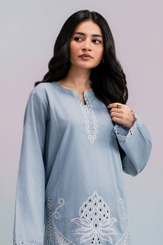 Embroidered Kurta Trouser - 2574