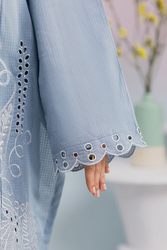 Embroidered Kurta Trouser - 2574