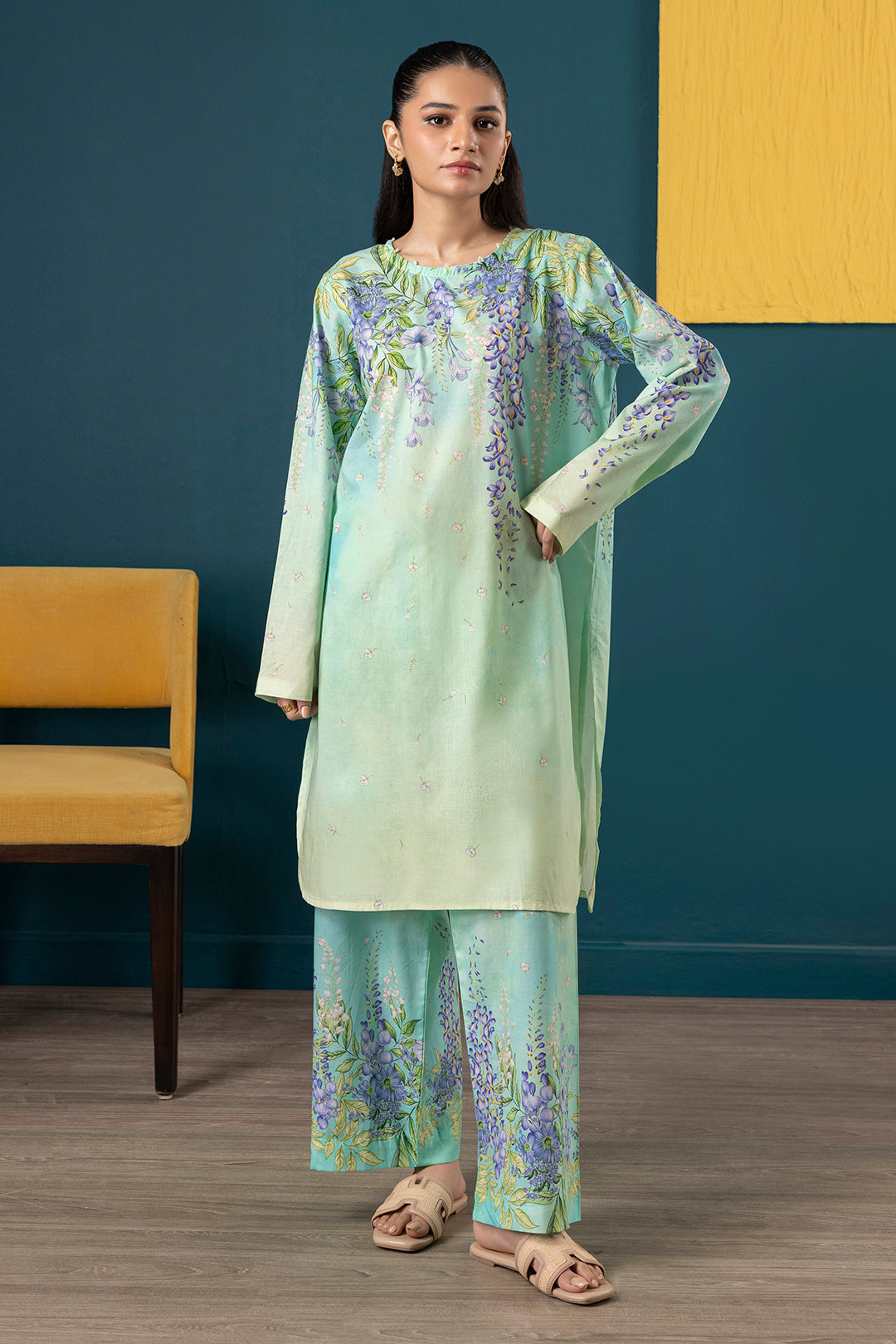 Kurta Trouser - 2677
