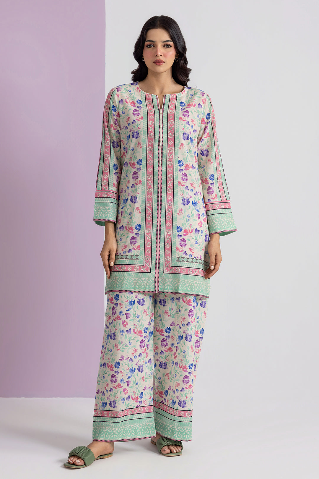 Kurta Trouser - 2686