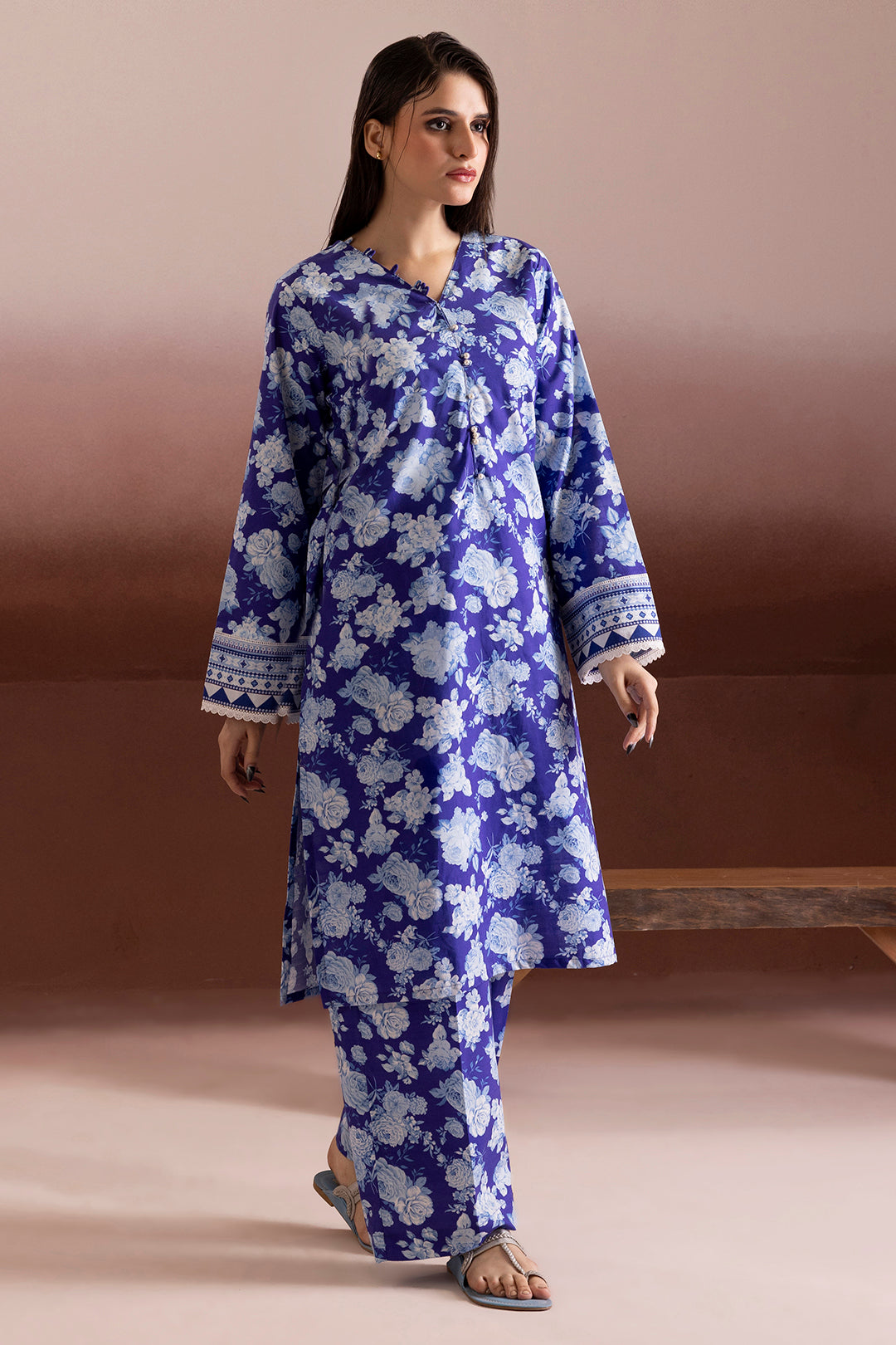 Kurta Trouser - 2687