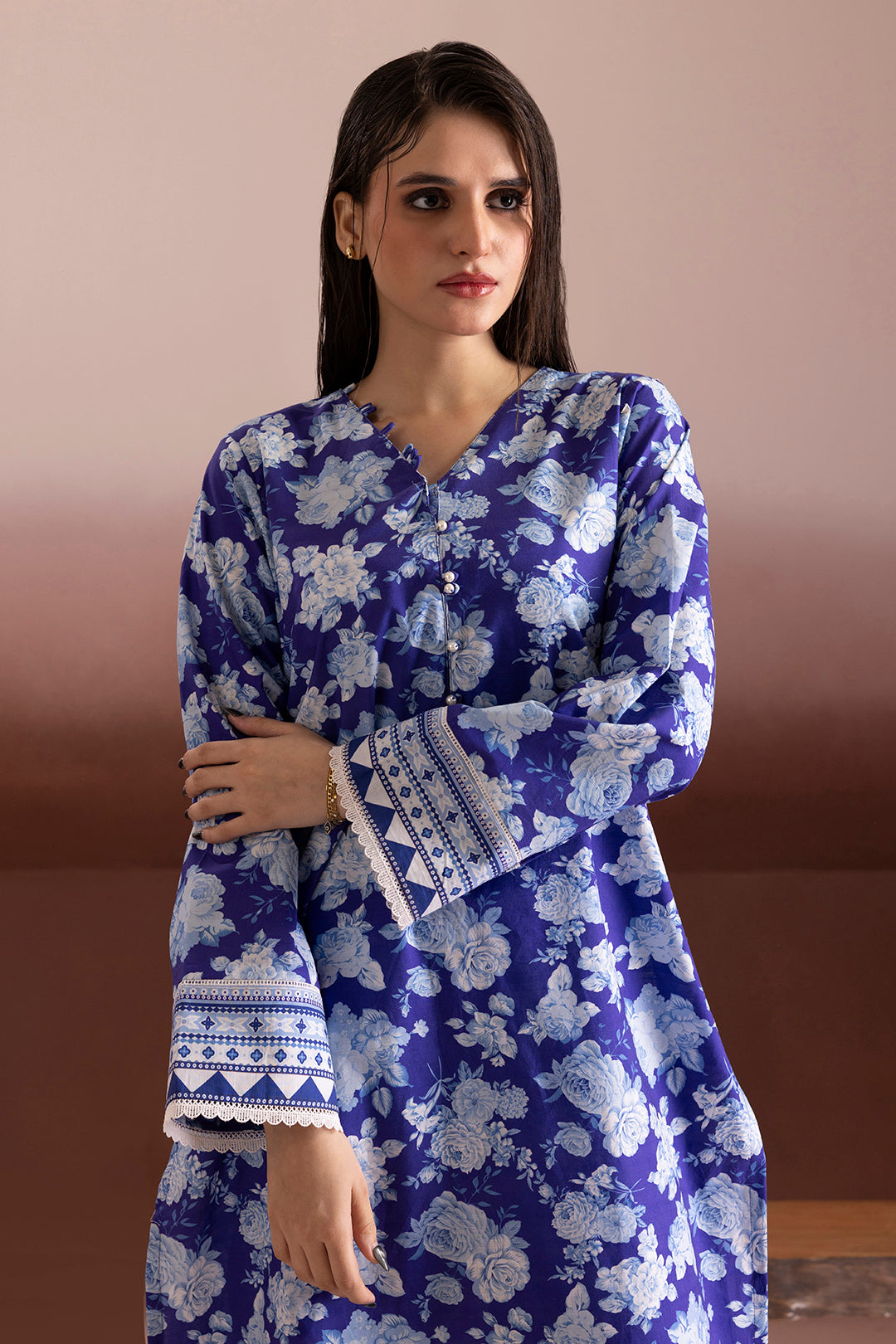 Kurta Trouser - 2687