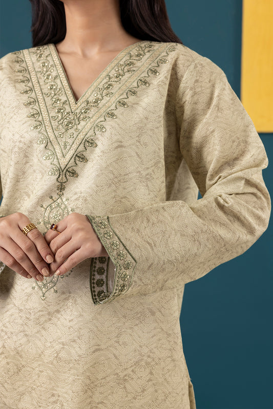 Embroidered Kurta Dupatta - 2692