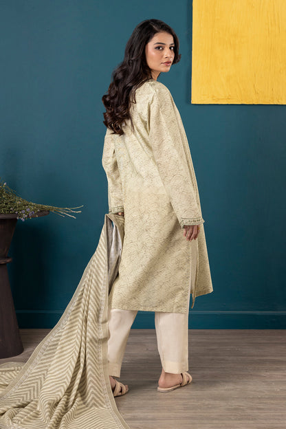 Embroidered Kurta Dupatta - 2692